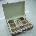 High quality 72pcs cutlery set with aluminum case